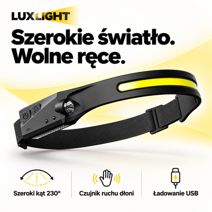 LuxLight™ Latarka czołowa LED